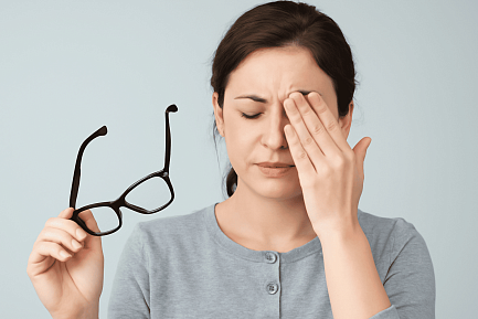 Расфокусировка зрения