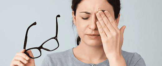 расфокусировка зрения