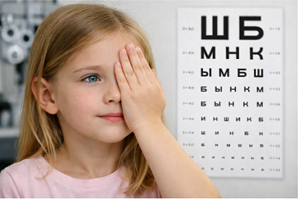 Анизометропия — почему один глаз видит хуже другого