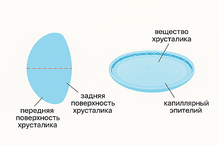 Хрусталик глаза: строение, функции и нарушения