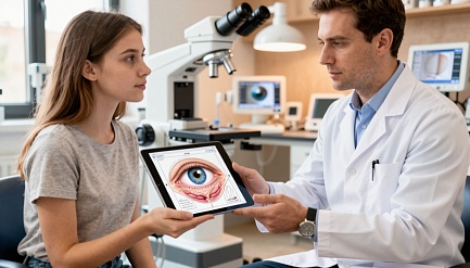 Синдром сухого глаза: симптомы и лечение